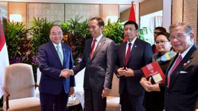 Jokowi Gelar Pertemuan Bilateral dengan PM Vietnam