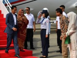 Jokowi Resmikan Kereta Api Bandara Minangkabau