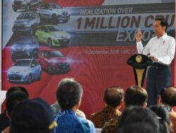 Lepas Ekspor Toyota Indonesia, Jokowi Dorong Industri Tingkatkan Ekspor dan Investasi