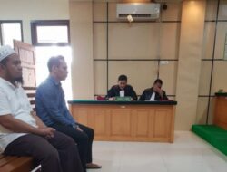 Sidang Perdana Korupsi Dana Pengamanan Pilwako Jambi, JPU Disela Kuasa Hukum Terdakwa