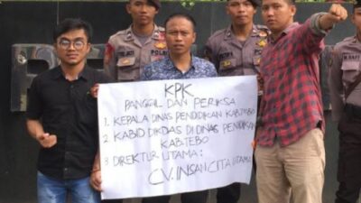 AMPP Desak KPK Periksa Proyek Pengadaan Buku di Tebo