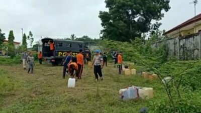 Pelangsir BBM Kabur, Polisi Tebo Cuma Temukan Belasan Jeriken