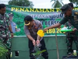 TNI-Polri di Tebo Kompak Ciptakan Bumi Hijau Berseri