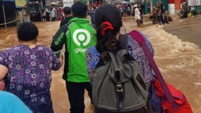 Hanya Dalam Sehari, Konsumen Gojek Kumpulkan Donasi Rp100 Juta untuk Korban Banjir