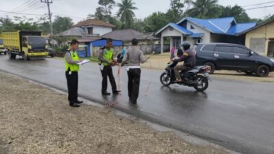 Lakalantas di Batanghari, Pelajar MTs Meninggal Dunia di TKP