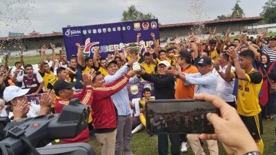 Merangin Berhasil Juara Gubernur Cup Setelah Kandaskan Kerinci 2-0