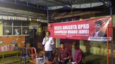 Reses Dapil V, Sumarsen Purba Tampung Aspirasi Warga Mendalo Darat