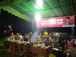 Anggota DPRD Muaro Jambi Sumarsen Purba Reses di Desa Simpang Sungai Duren