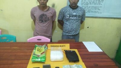 Dua Orang Bawa Sabu-sabu 1 Kg dari Riau, Ditangkap di Sarolangun