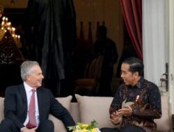 Bertemu Jokowi, Tony Blair: Pemindahan Ibu Kota Visi Luar Biasa