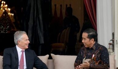 Bertemu Jokowi, Tony Blair: Pemindahan Ibu Kota Visi Luar Biasa