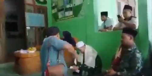 Wali Murid Datangi Pesantren