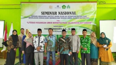 Seminar Nasional Hasbi Anshory Diikuti Ratusan Mahasiswa IAI Nusantara Batanghari