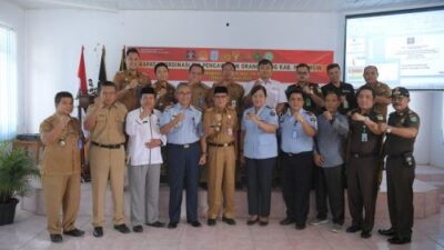 Cegah Covid-19 Masuk, Pemkab Merangin Rakor Bareng Kakanwil Kemenkumham   