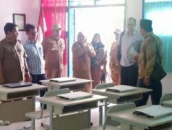 Komisi I DPRD Muaro Jambi Tinjau Persiapan UNBK di SMPN 14