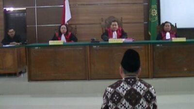 Anggota DPRD Tebo, Jumawarzi Divonis 2 Bulan Penjara dan Didenda Rp10 Juta