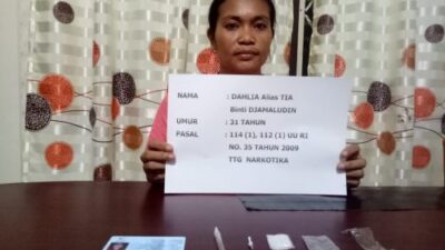 Ibu Rumah Tangga jadi Bandar Sabu-sabu