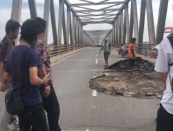 Minimnya Pengawasan, Lantai Jembatan Musi II Amblas