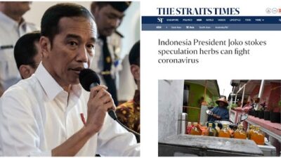 MEDIA Asing kritik pernyataan Jokowi,