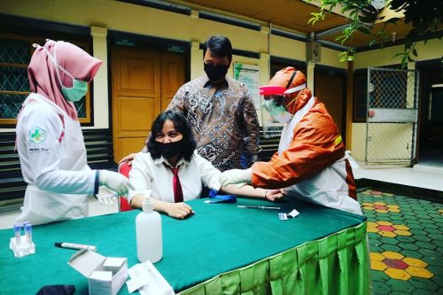 Rapid Test Sebelum Pelantikan