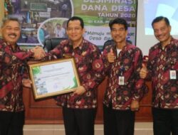 Wabup Muaro Jambi Buka Acara Desiminasi Penyaluran Dana Desa Tahun 2020