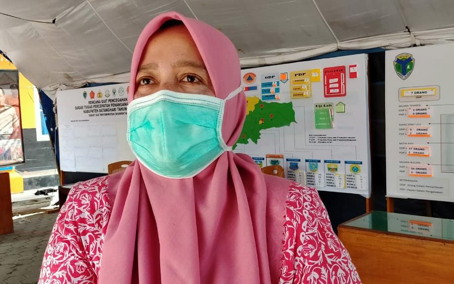 Uji Swab Pasien A Batanghari Cluster Gowa Positif COVID-19