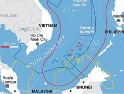 RI Resmi Tolak Klaim China di Laut China Selatan