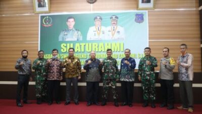 Bupati Safrial Sambut Kunjungan Kasdam II/Sriwijaya Palembang