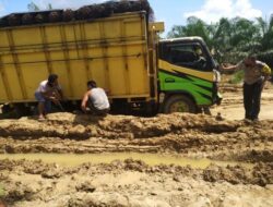 Jalan Provinsi di Kecamatan Bahar Utara Terputus