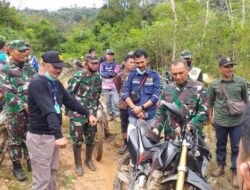 Kunjungi Batang Asai, Danrem dan Kadis PUPR Jambi Tinjau Lokasi TMMD 