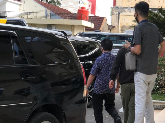 Usai Diperiksa Polda Jambi, Wakil Ketua DPRD Tebo Bungkam