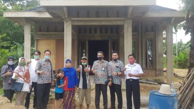 Realisasi Program BSPS Selama Pandemi COVID-19 di Kecamatan Sungai Gelam Mencapai 95 Persen