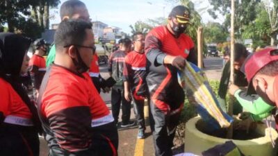 Percantik Wajah Kota, Kajari Batanghari Tanam 100 Pohon Tebabuya Peringatan HBA ke-60