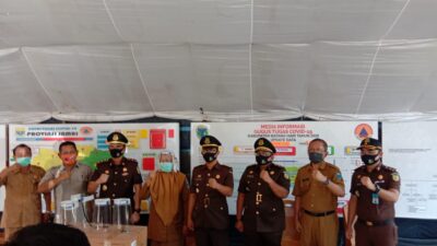 Usai Ziarah TMP, Kejari Batanghari Menyumbang 150 Face Sheild