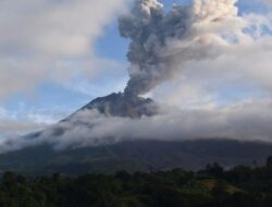 BPBD Karo Rilis Daftar Zona Merah Erupsi Gunung Sinabung