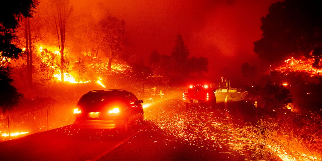 Kebakaran di California Meluas, 312 Ribu Hektare Hutan dan Lahan Hangus