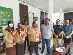 Kehadiran Pasukan Pramuka Bikin Kajari Batanghari Kaget