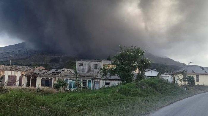 BPBD Karo: Tak Ada Pengungsi akibat Erupsi Gunung Sinabung