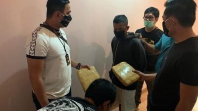 Polisi Amankan 75 Kg Paket Ganja dalam Dodol