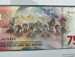 HUT RI ke-75, BI Cetak Uang Rupiah Khusus Rp75.000