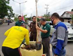 PT IBN Gandeng Kejari Batanghari Tanam Pohon Tebabuya