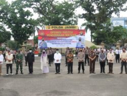 Tiga Paslon Pilgub Jambi Bareng TNI Polri Deklarasi Pilkada Sehat