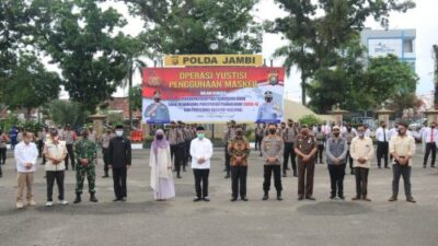 Tiga Paslon Pilgub Jambi Bareng TNI Polri Deklarasi Pilkada Sehat