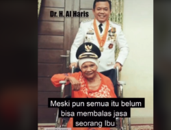 Viral, Video TikTok Al Haris Berbakti kepada Ibunda Buat Warganet Terharu