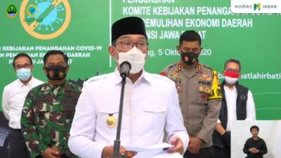 Kota Bogor, Bandung, dan Bekasi Masuk Zona Merah COVID-19 Jabar