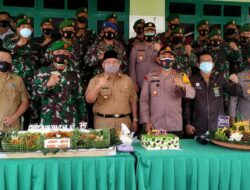 HUT TNI ke-75, Bupati Berharap TNI Semakin Profesional Jaga Kedaulatan NKRI