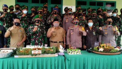 HUT TNI ke-75, Bupati Berharap TNI Semakin Profesional Jaga Kedaulatan NKRI