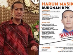 Harun Masiku Belum Tertangkap, KPK Berkilah Djoko Tjandra Buron Bertahun-tahun