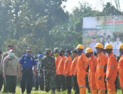 Bupati Masnah Hadiri Apel Kesiapan Penanggulangan Karhutla