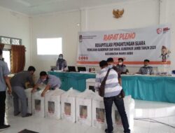 Terkendala Sinyal Internet, Rekapitulasi Hasil Pilgub di Kecamatan Maro Sebo Baru 30 Persen